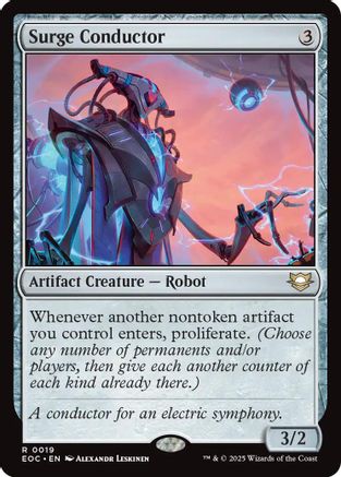 Surge Conductor  [Commander: Edge of Eternities]