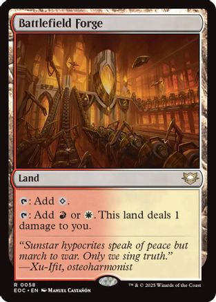 Battlefield Forge  [Commander: Edge of Eternities]