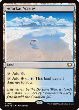 Adarkar Wastes  [Commander: Edge of Eternities]