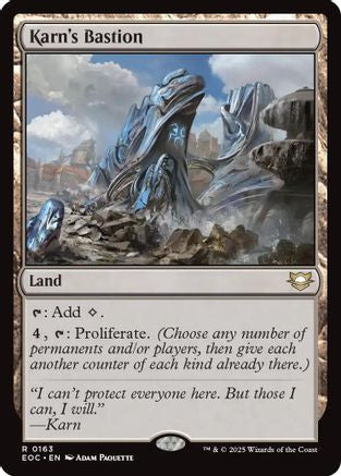 Karn's Bastion  [Commander: Edge of Eternities]