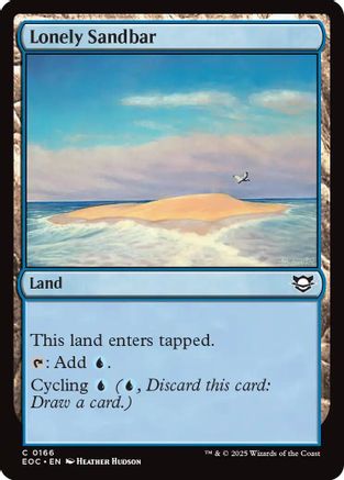 Lonely Sandbar  [Commander: Edge of Eternities]