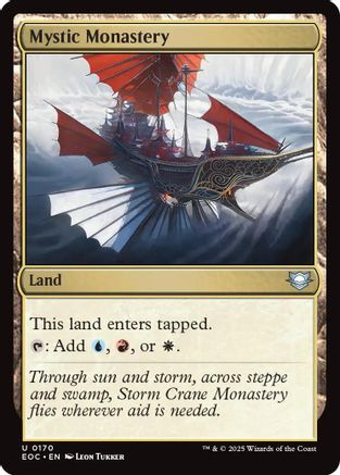 Mystic Monastery  [Commander: Edge of Eternities]