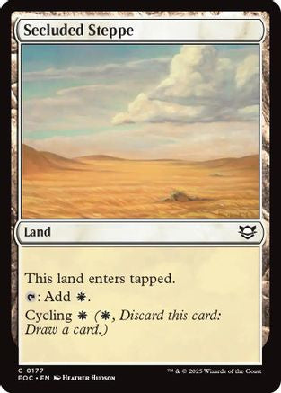 Secluded Steppe  [Commander: Edge of Eternities]