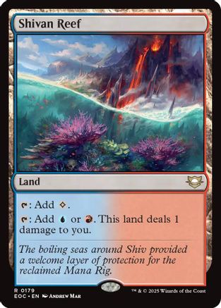 Shivan Reef  [Commander: Edge of Eternities]