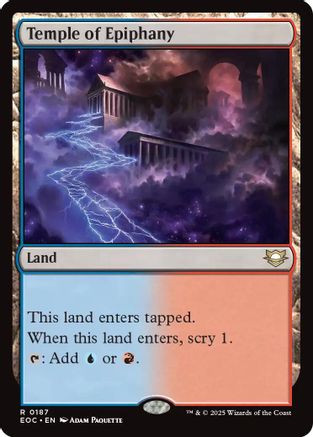 Temple of Epiphany  [Commander: Edge of Eternities]