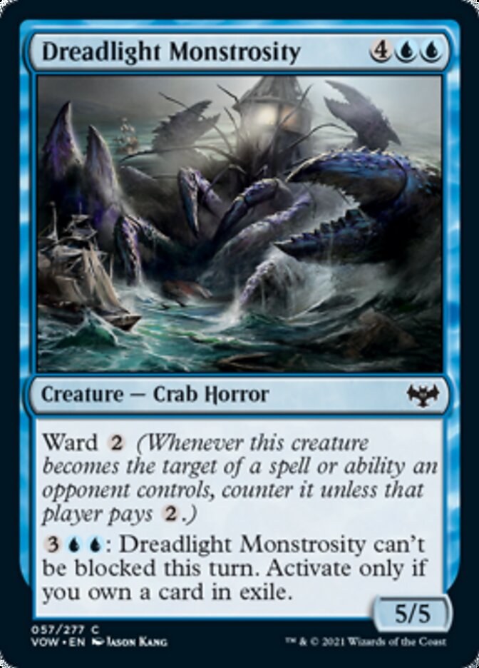 Dreadlight Monstrosity [Innistrad: Crimson Vow] Foil
