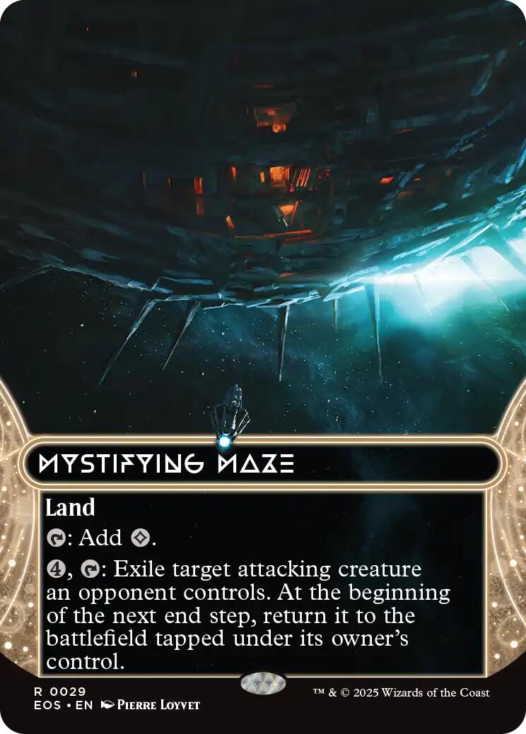 Mystifying Maze (0029) (Borderless) [Edge of Eternities: Stellar Sights] Foil