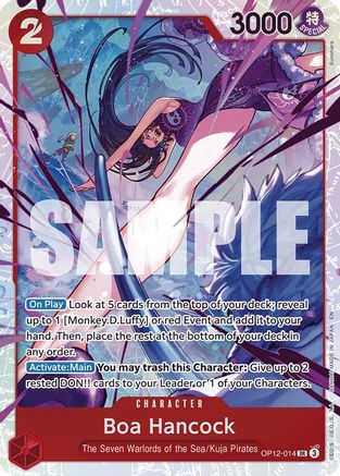 Boa Hancock (OP12-014) - [Legacy of the Master] Foil
