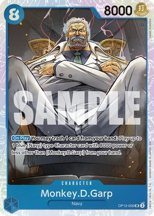 Monkey.D.Garp (OP12-056) - [Legacy of the Master] Foil
