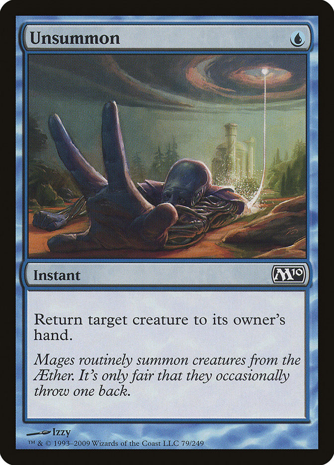 Unsummon [Magic 2010] Foil
