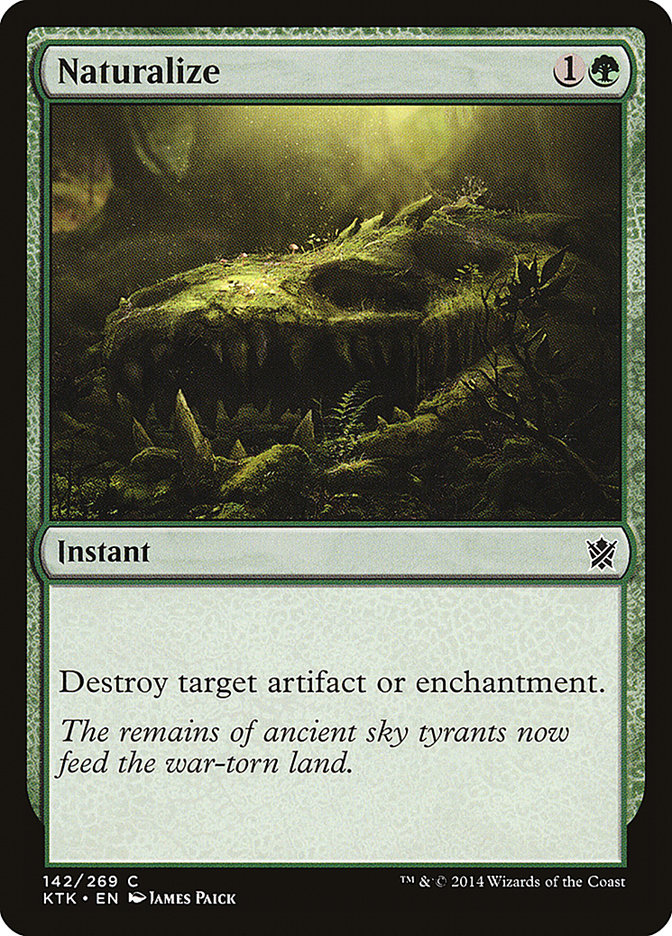Naturalize [Khans of Tarkir] Foil