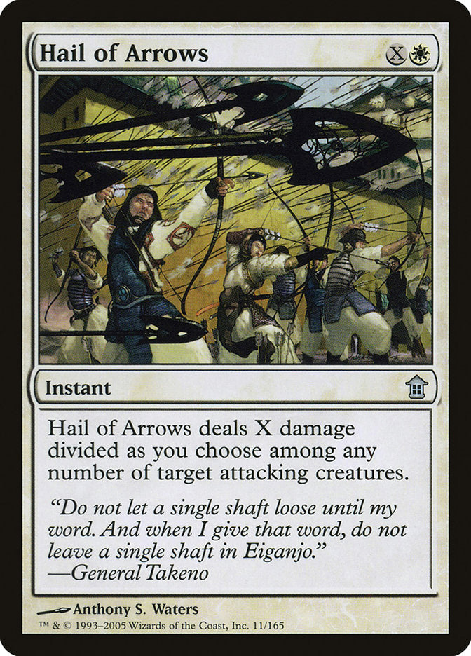 Hail of Arrows [Saviors of Kamigawa] Foil