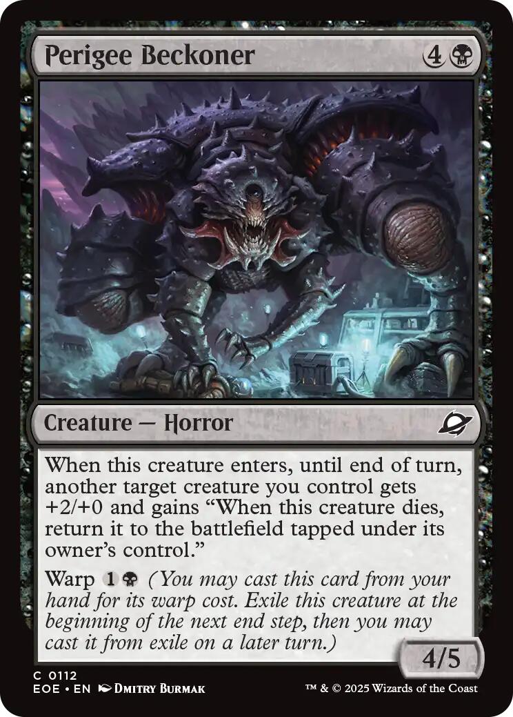 Perigee Beckoner (EOE-112) - Edge of Eternities Foil