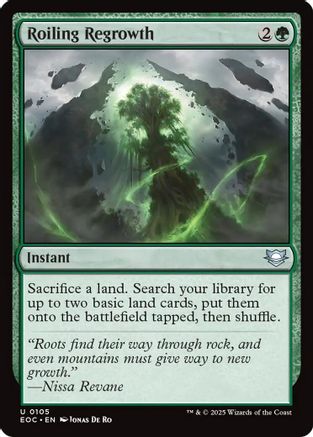 Roiling Regrowth  [Commander: Edge of Eternities]
