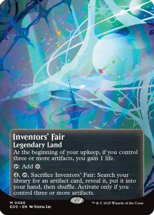 Inventors' Fair (0066) (Borderless)  [Edge of Eternities: Stellar Sights]