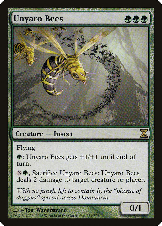Unyaro Bees [Time Spiral] Foil