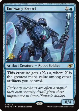 Emissary Escort  [Prerelease Cards] Foil
