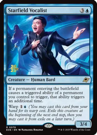 Starfield Vocalist  [Prerelease Cards] Foil