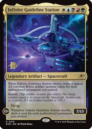 Infinite Guideline Station  [Prerelease Cards] Foil