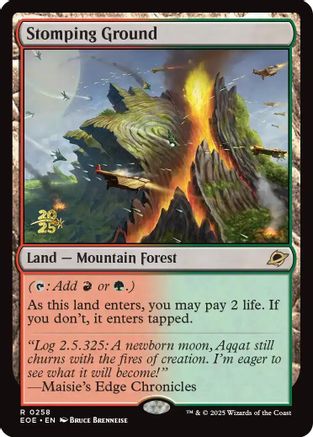 Stomping Ground  [Prerelease Cards] Foil