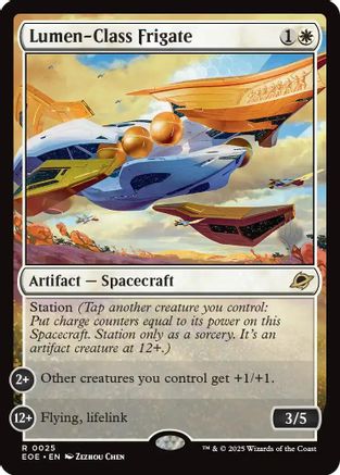 Lumen-Class Frigate  [Promo Pack: Edge of Eternities] Foil
