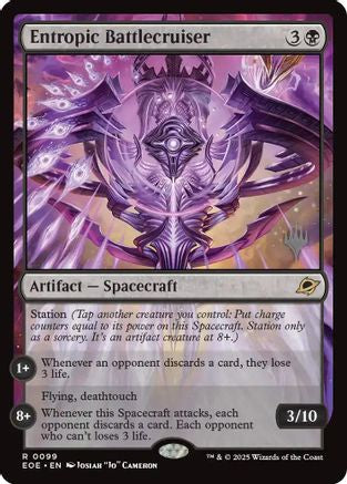 Entropic Battlecruiser  [Promo Pack: Edge of Eternities] Foil