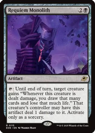 Requiem Monolith  [Promo Pack: Edge of Eternities]