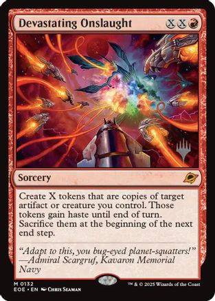 Devastating Onslaught  [Promo Pack: Edge of Eternities]