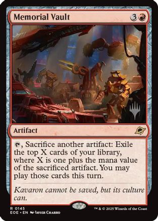 Memorial Vault  [Promo Pack: Edge of Eternities]