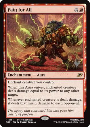 Pain for All  [Promo Pack: Edge of Eternities] Foil