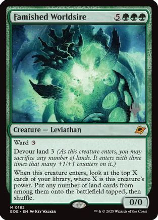 Famished Worldsire  [Promo Pack: Edge of Eternities] Foil