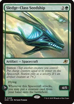 Sledge-Class Seedship  [Promo Pack: Edge of Eternities]