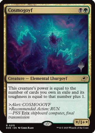 Cosmogoyf  [Promo Pack: Edge of Eternities] Foil