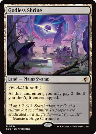Godless Shrine  [Promo Pack: Edge of Eternities] Foil