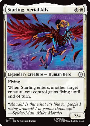 Starling, Aerial Ally  [Marvel's Spider-Man] Foil