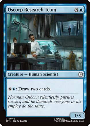Oscorp Research Team  [Marvel's Spider-Man] Foil
