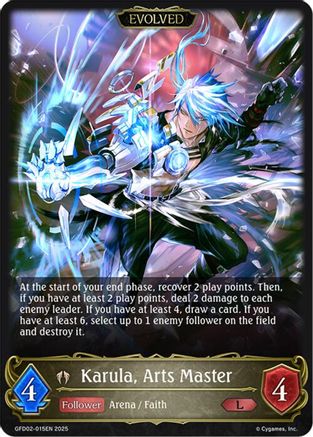 Karula, Arts Master (Evolved)