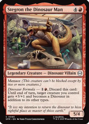 Stegron the Dinosaur Man  [Marvel's Spider-Man]
