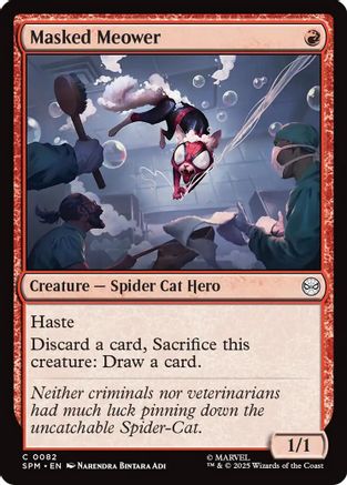 Masked Meower  [Marvel's Spider-Man]