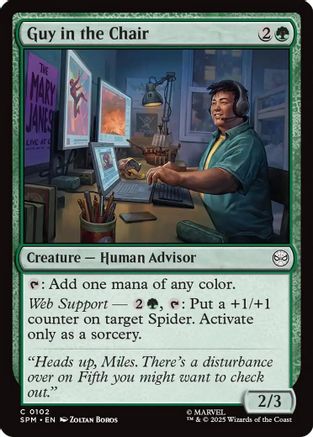 Guy in the Chair  [Marvel's Spider-Man] Foil