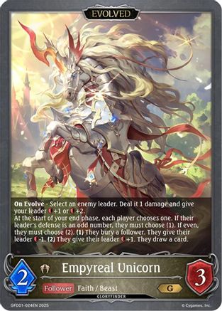 Empyreal Unicorn (Evolved)