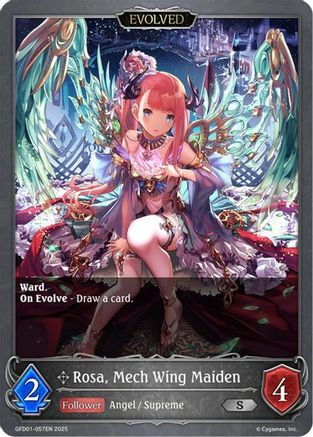 Rosa, Mech Wing Maiden (Evolved)