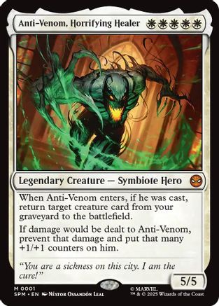 Anti-Venom, Horrifying Healer  [Marvel's Spider-Man] Foil