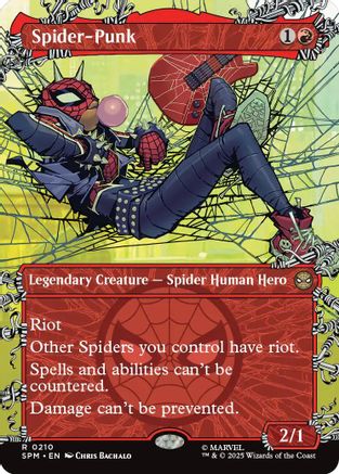 Spider-Punk (0210) (Borderless)  [Marvel's Spider-Man]