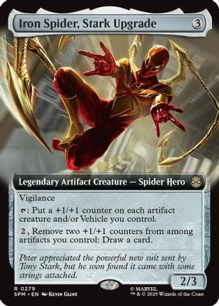 Iron Spider, Stark Upgrade (Extended Art)  [Marvel's Spider-Man] Foil