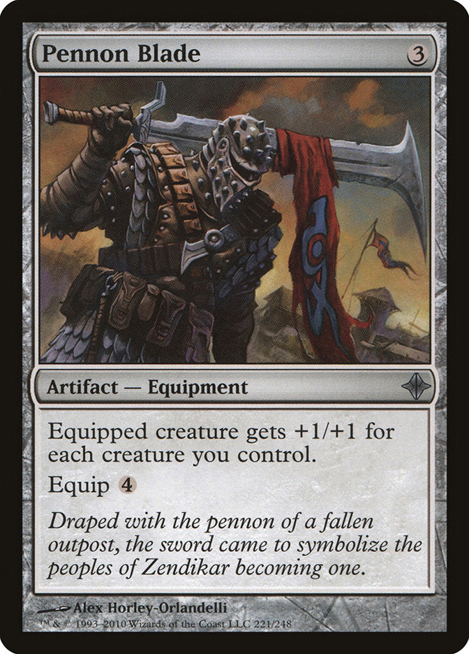 Pennon Blade [Rise of the Eldrazi] Foil