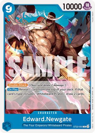 Edward.Newgate (ST22-003) - [Starter Deck 22: Ace & Newgate]