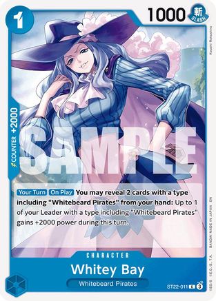 Whitey Bay (ST22-011) - [Starter Deck 22: Ace & Newgate]