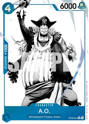 A.O. (Parallel) (ST22-014) - [Starter Deck 22: Ace & Newgate] Foil