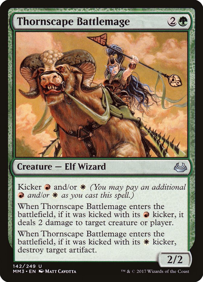 Thornscape Battlemage [Modern Masters 2017] Foil